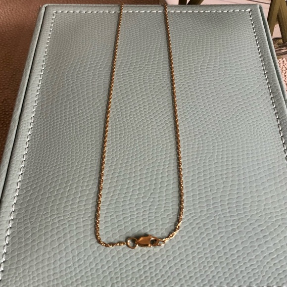 Jennifer Zeuner Swirly Initial “A” Necklace - Picture 5 of 5